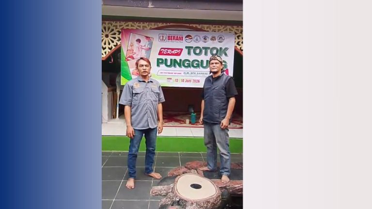 DPC FERADI WPI Kota Bogor Gelar Bakti Sosial Pengobatan Tradisional Totok Punggung